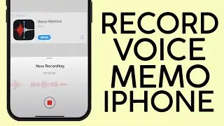 How to Record your Voice Memo on Iphone (2023)