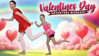 Kids Valentines Day Adventure Workout (Kids Workout!)