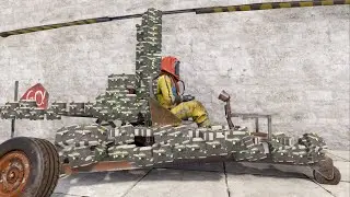 Rust - Рейд Коптером из С4!