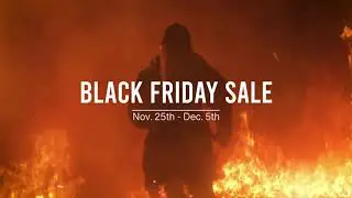 Black Friday Sale 2021 Announcement | Get Professional Stock Footage for VFX