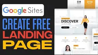 How to Create Free Landing Page on Google Sites (2023)