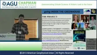 AGU Chapman Conference -- Climate Science: Maxwell Boykoff