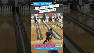 Anthony Simonsen - 5 time PBA Tour Major Champion @ 2023 PBA Tournament of Champions #bowling