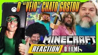 Reação ao FILME do MINECRAFT que ATÉ QUE GOSTAMOS #minecraft