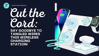 Cut the Cord: Say Goodbye to Tangled Wires with This Wireless Charging Station!