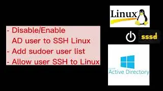 SSSD Realm for Linux host disable/enable and allow remote from AD user