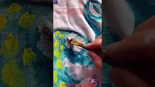 Tutorial de pictură - Cum să pictezi cu vopsele speciale pe textil (rochie, tricou)