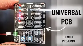 Prototype "Multiple Circuits" on this PCB!!! (+9 PCB Projects)