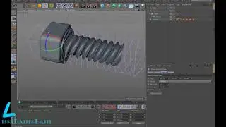 Cinema 4d Tutorial   Spline Mask and The Twist Deformer