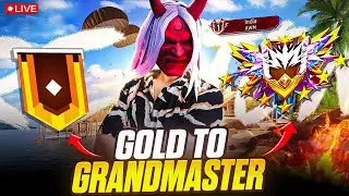🔴[Live] Solo vs Squad😎Day 5 New Season Grandmaster Road to Top-1💪🔥-Garena Free Fire🔥!!
