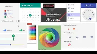 JavaFX Material Design JFoenix Introduction Tutorial 45
