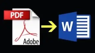 how to convert PDF to WORD document offline