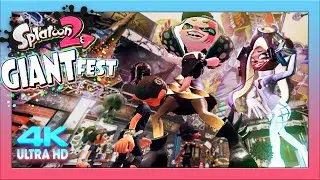 Giant Pearl and Marina - Splatoon 2 Giant Fest Mod スプラトゥーン2 巨大娘