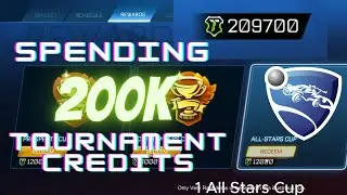 Spending 200k Tournament Credits on Cups🔥🔥Rocket League 🚀🚀