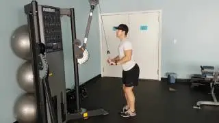 Tricep Cable Pushdown - DC FIT