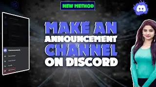 How to make an announcement channel on discord 2024 | Initial Solution
