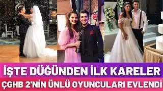 Çok Güzel Hareketler Bunlar 2'nin Ünlü Oyuncuları Selen Esen ve Oğuz Çelebi Evlendi