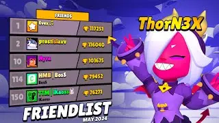 My Friend List May 2024