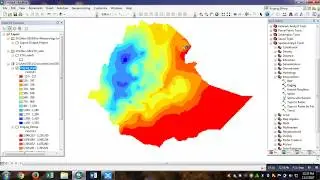 Interpolation in ArcMap using Kriging