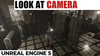 Look at camera in unreal engine 5