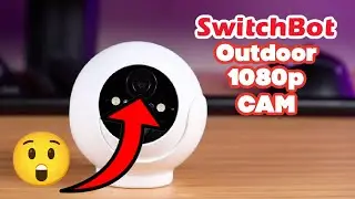 Switchbot Outdoor Spotlight 1080P Camera /w Solar Panel - Never Ending Power!