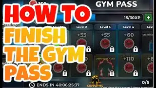 HOW TO FINISH THE GYM PASS FAST IN GYM LEAGUE (ROBLOX)