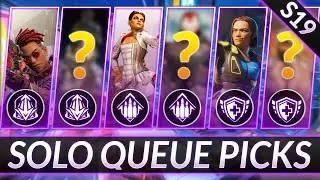 2 BEST SOLO QUEUE LEGENDS for EVERY ROLE (Season 19) - Apex Legends Tier List Guide