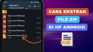 Cara Ekstrak File ZIP di HP Android