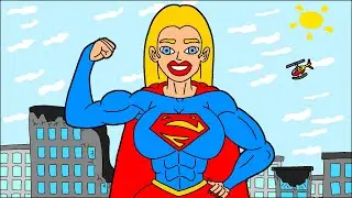 SUPERGIRL PRIME EARTH MOMMY GIANTESS MUSCLE GROWTH UNAWARE POV CITY BUTT CRUSH