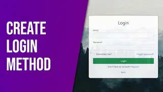 11 - Create Custom Login Method In Asp.Net Core MVC App