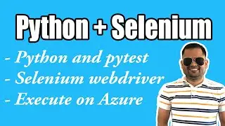 Selenium python test execution in Azure devops