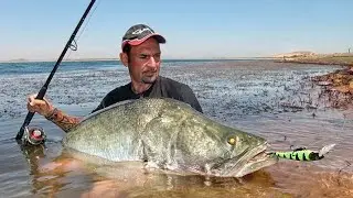 114 LBS MONSTER NILE PERCH IN SPINNING by YURI GRISENDI