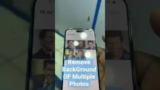 Remove Background of multiple photos 