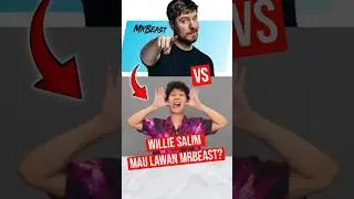 Willie Salim Mau Ngalahin Mrbeast? 🤔 #shorts