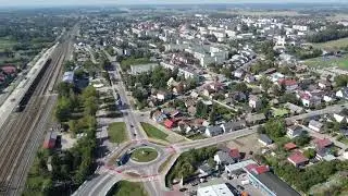 Miasto Sokółka z drona Podlasie 2024