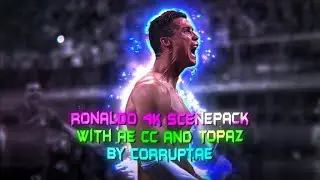 CRISTIANO RONALDO ● RARE CLIPS ● SCENEPACK ● 4K (With AE CC and TOPAZ)