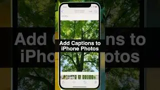 How to Add Simple Photo Captions on iPhone 📱📸