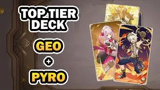 ✨TOP TIER DECK: GEO PYRO | TCG GENSHIN IMPACT | BENNET NOELLE LAWACHURL ACORAZADO