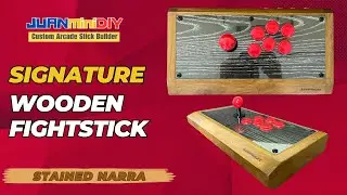 JMD Customs Signature Case Design | Custom Wood Fightstick