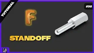 Design a Standoff in Fusion 360 | Fusion 360 Tutorial 2021 | It’s made EZy