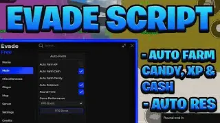 [NEW BEST] Evade Script Pastebin - (ROBLOX) *Auto Farm Cash, XP & Candy* Exploit