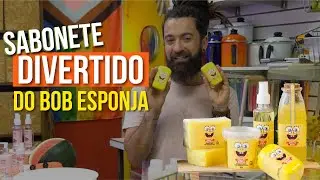 SABONETE DIVERTIDO DO BOB ESPONJA - CRIE SEU PRÓPRIO E SURPREENDA