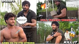 Log Kahte Hai Humne STEROID Liye Hai😱 Arms Ho To Itni Strong 🔥| Full Triceps Workout | Vipin Yadav |