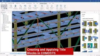 Creating and Applying Title Blocks in COMOSYS