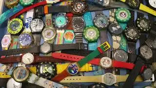 Rare Vintage Swatch Watches 80s and 90s | Vintage Swatch Watch Collection for Men and Women