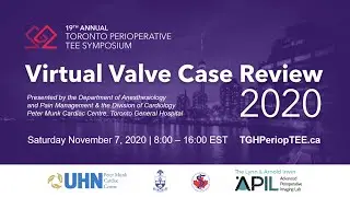 10 Dr. Chris Hudson - Aortic Stenosis I - Toronto Perioperative TEE Symposium 2020