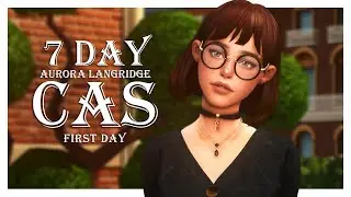 Аврора Лэнгридж #1 / 7 Day CAS Challenge / The Sims 4