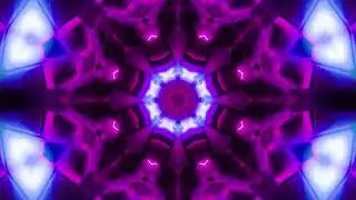 4K Red Blue Neon Motion Background VJ Loop | Animation Video