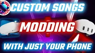 How To Get Custom Songs On Quest 3 Beat Saber With Just Your Phone!