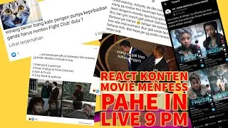 REACTION POST & TWIT PALING KOCAK & NGACO DI PAHE IN & MOVIE MENFESS - CINE CRIB LIVE